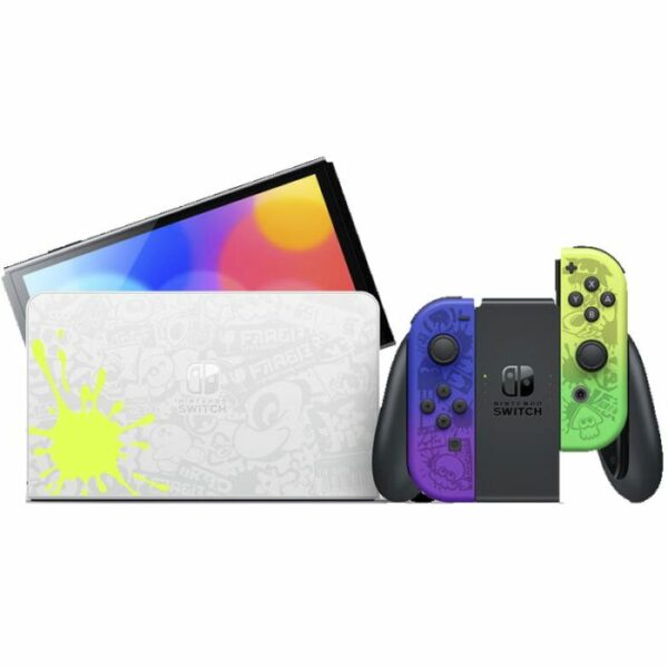 Console de Jeux NINTENDO Switch Oled - Edition Splatoon 3