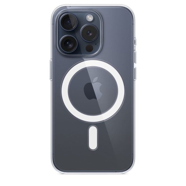 Coque transparente avec MagSafe pour iPhone Séries 15